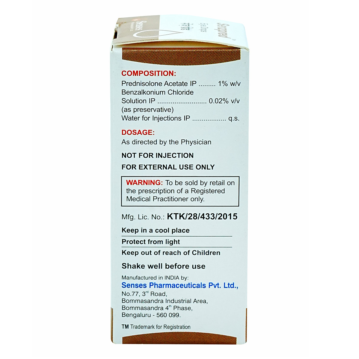 Senzpred 10Ml Eye Drops, Pack of 1 EYE DROPS Senzpred 10Ml Eye Drops, Pack of 1 EYE DROPS