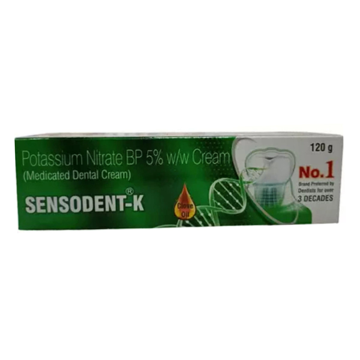 Sensodent-K 5% Medicated Dental Cream 120 gm, Pack of 1 CREAM Sensodent-K 5% Medicated Dental Cream 120 gm, Pack of 1 CREAM