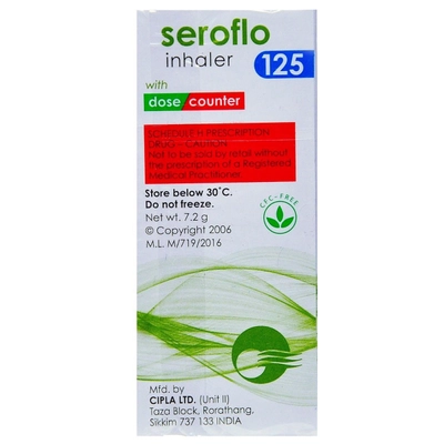 Seroflo 125 Inhaler, Pack of 1 INHALER