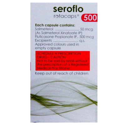 Seroflo 500 Rotacaps, Pack of 1 ROTACAP