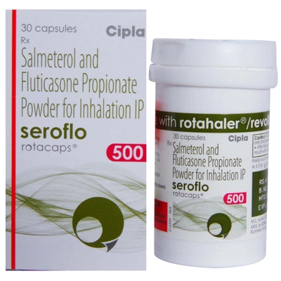 Seroflo 500 Rotacaps, Pack of 1 ROTACAP