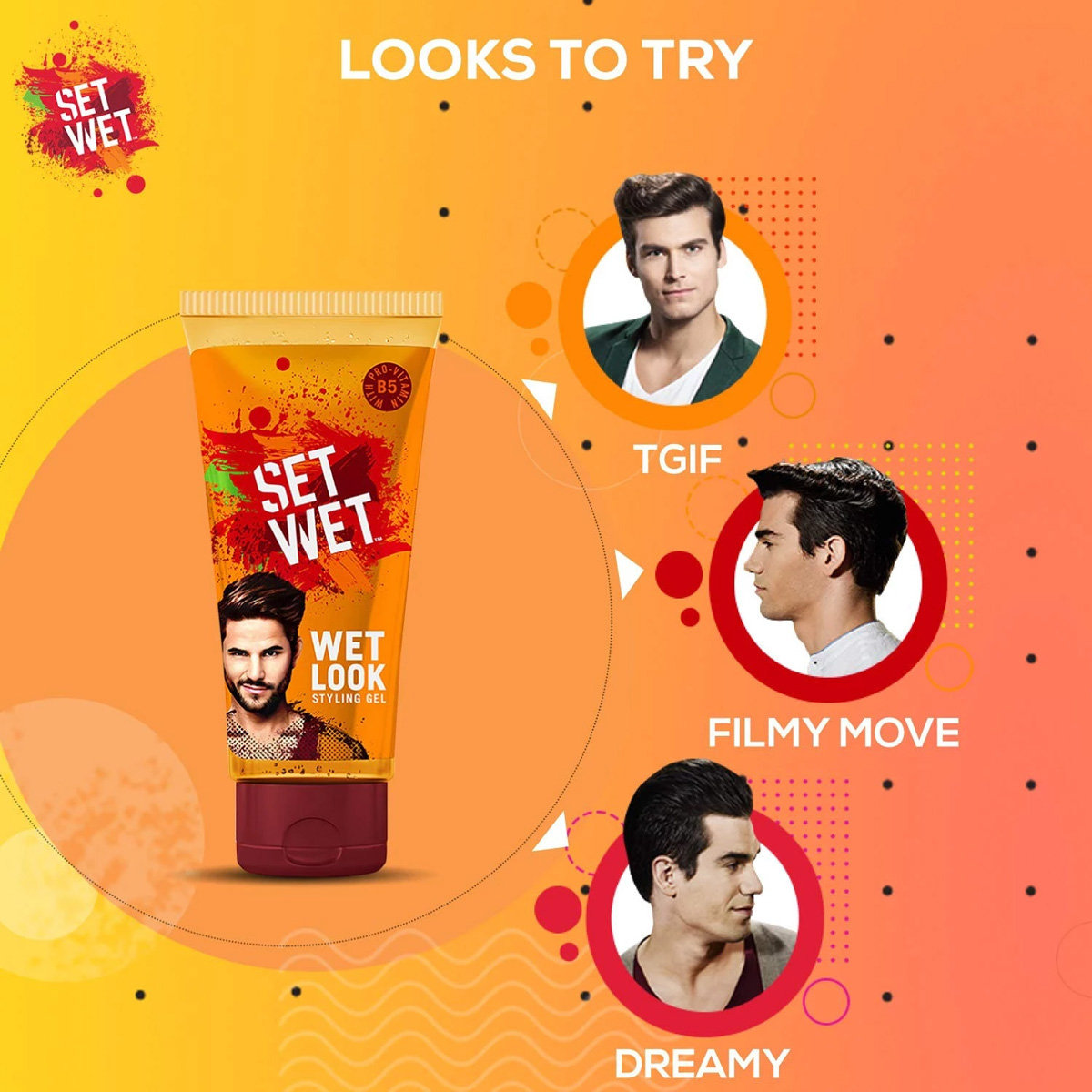 Set Wet Shine Everyday Hair Gel, 50 gm, Pack of 1 Set Wet Shine Everyday Hair Gel, 50 gm, Pack of 1