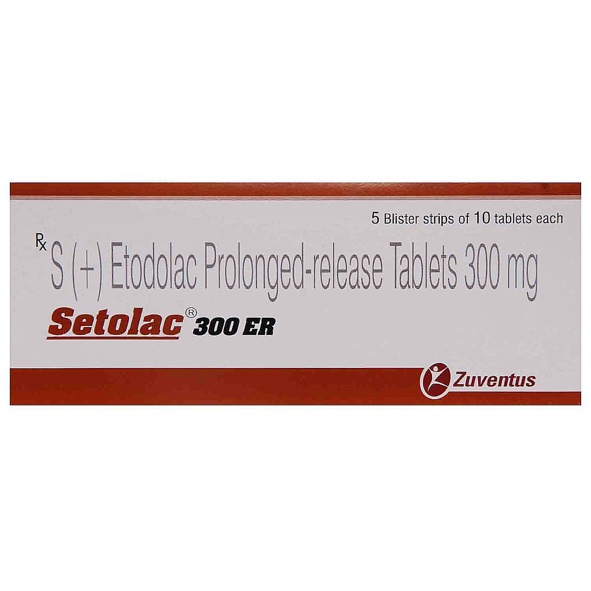 Setolac 300 ER Tablet 10's, Pack of 10 TABLETS Setolac 300 ER Tablet 10's, Pack of 10 TABLETS