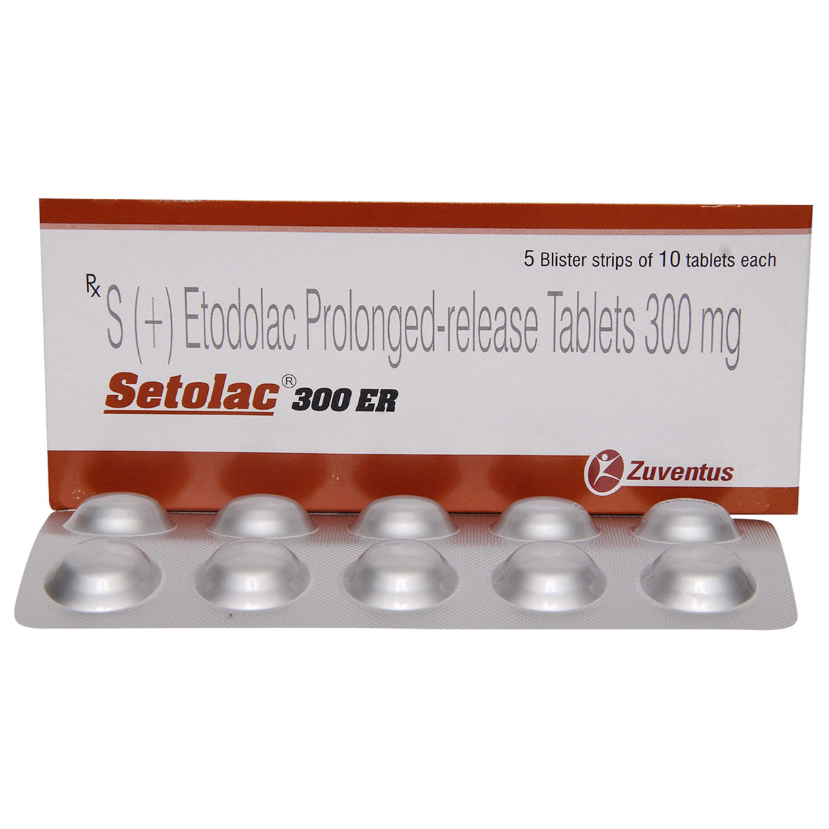 Setolac 300 ER Tablet 10's, Pack of 10 TABLETS Setolac 300 ER Tablet 10's, Pack of 10 TABLETS