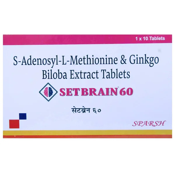 Setbrain 60 Tablet 10's, Pack of 10