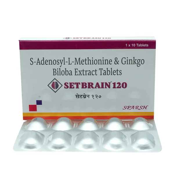 Setbrain 120 Tablet 10's, Pack of 10 TABLETS