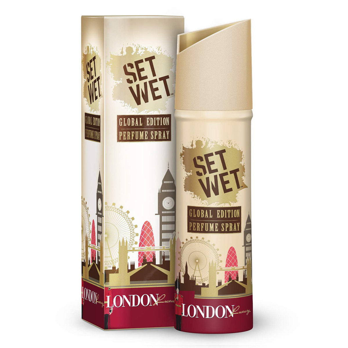 Set Wet Global Edition London Perfume Spray, 120 ml, Pack of 1 Set Wet Global Edition London Perfume Spray, 120 ml, Pack of 1