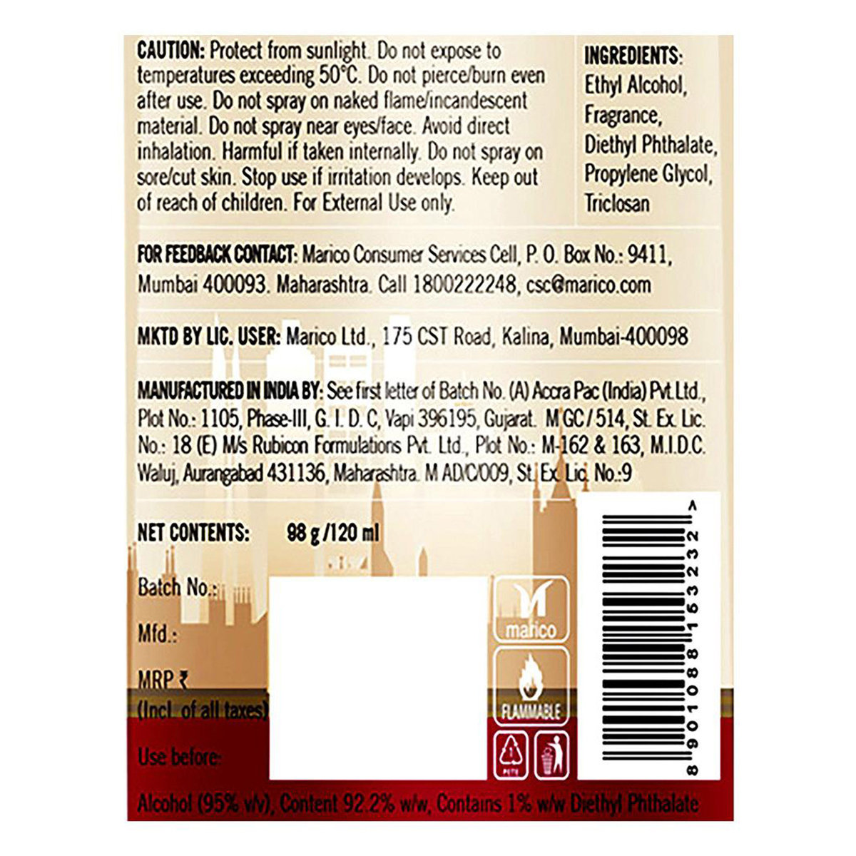 Set Wet Global Edition London Perfume Spray, 120 ml, Pack of 1 Set Wet Global Edition London Perfume Spray, 120 ml, Pack of 1