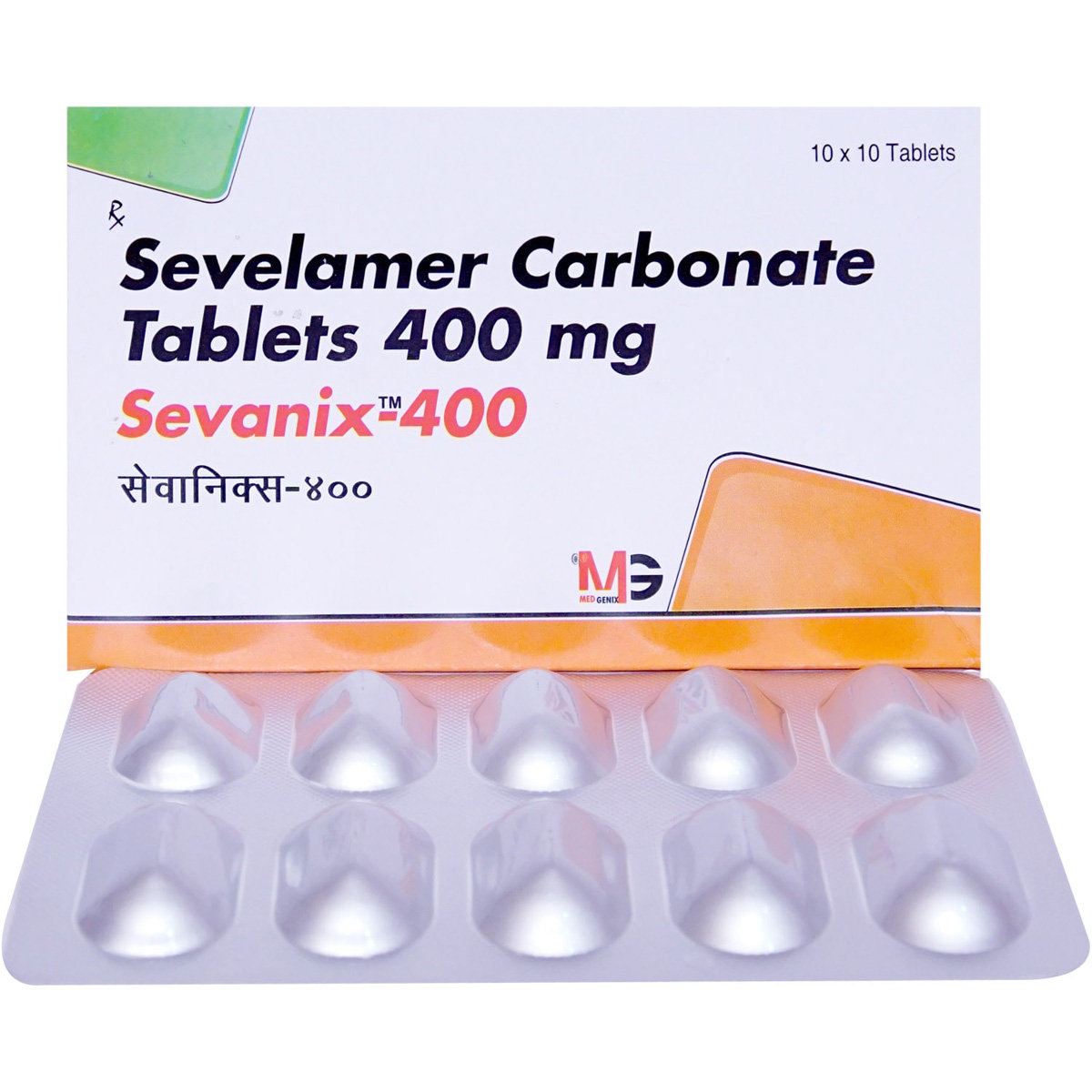 Sevanix 400 Tablet 10's, Pack of 10 TABLETS Sevanix 400 Tablet 10's, Pack of 10 TABLETS