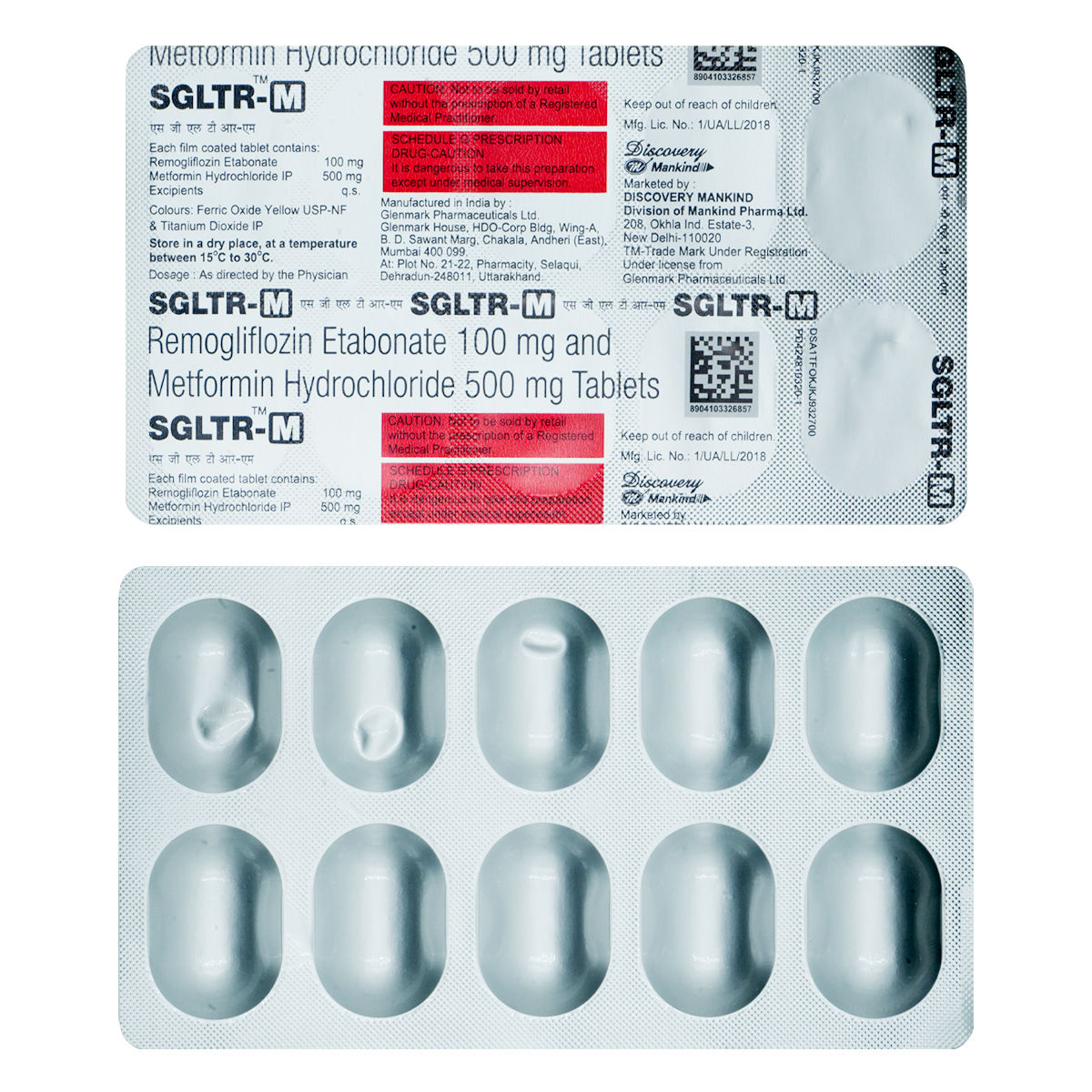 Buy SGLTR-M Tablet 10's Online