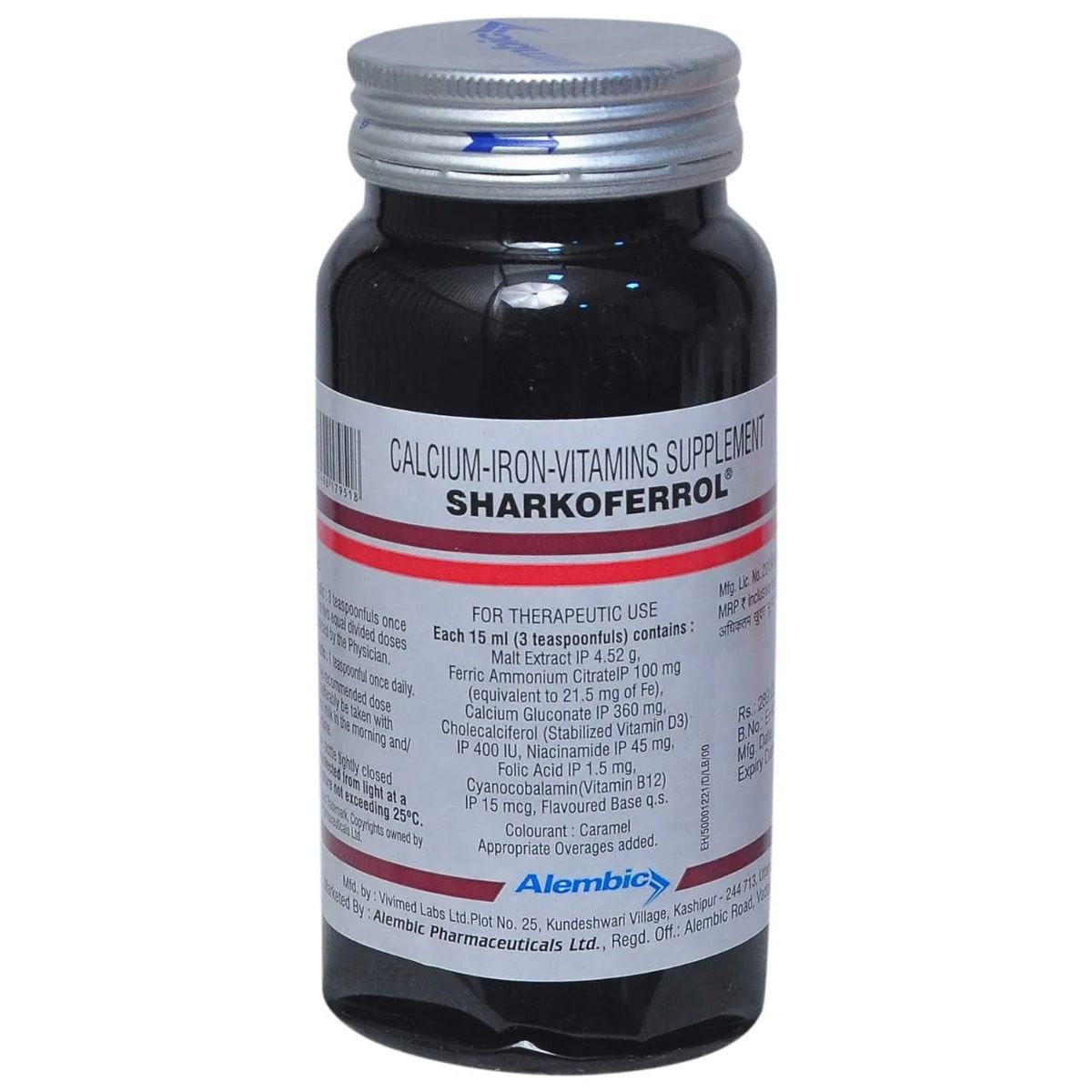 Buy Sharkoferrol Syrup 450 gm Online