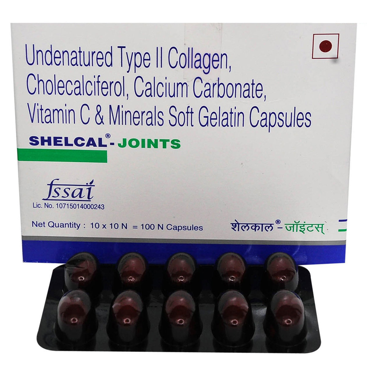 Shelcal-Joints Capsule 10's, Pack of 10 Shelcal-Joints Capsule 10's, Pack of 10
