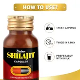 Dabur Shilajit for Vigour &amp; Health, 30 Capsules, Pack of 1