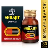 Dabur Shilajit for Vigour &amp; Health, 30 Capsules, Pack of 1