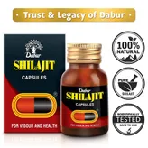 Dabur Shilajit for Vigour &amp; Health, 30 Capsules, Pack of 1