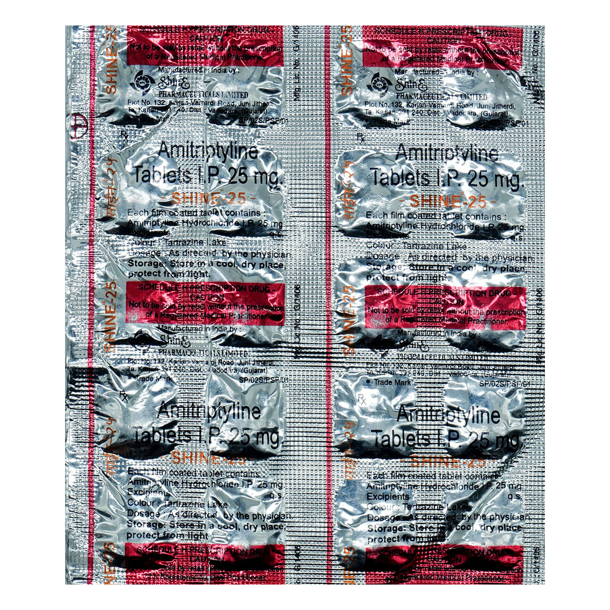 Shine 25 Tablet 20's, Pack of 20 TABLETS Shine 25 Tablet 20's, Pack of 20 TABLETS