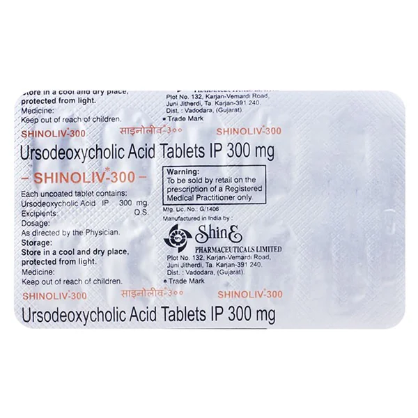 Shinoliv-300 Tablet 10's, Pack of 10 TabletS