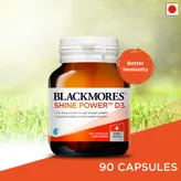 Blackmores Shine Power D3 for Bone Health, 90 Capsules, Pack of 1