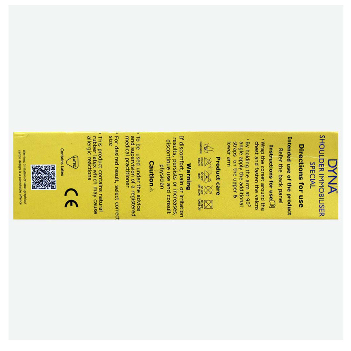 Dyna Shoulder Immobilizer Special for Right/Left Shoulder Medium, 1 Count, Pack of 1 Dyna Shoulder Immobilizer Special for Right/Left Shoulder Medium, 1 Count, Pack of 1