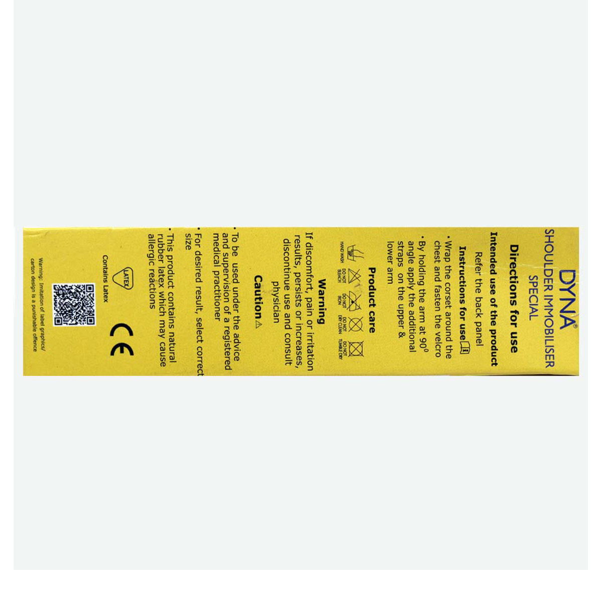 Dyna Shoulder Immobilizer Special for Right/Left Shoulder Medium, 1 Count, Pack of 1 Dyna Shoulder Immobilizer Special for Right/Left Shoulder Medium, 1 Count, Pack of 1