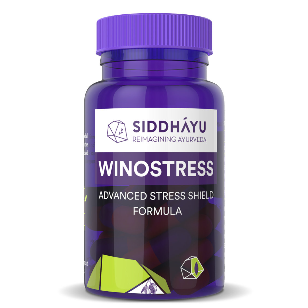 Siddhayu Winostress Advanced Stress Shield Formula, 30 Capsules, Pack of 1 Siddhayu Winostress Advanced Stress Shield Formula, 30 Capsules, Pack of 1
