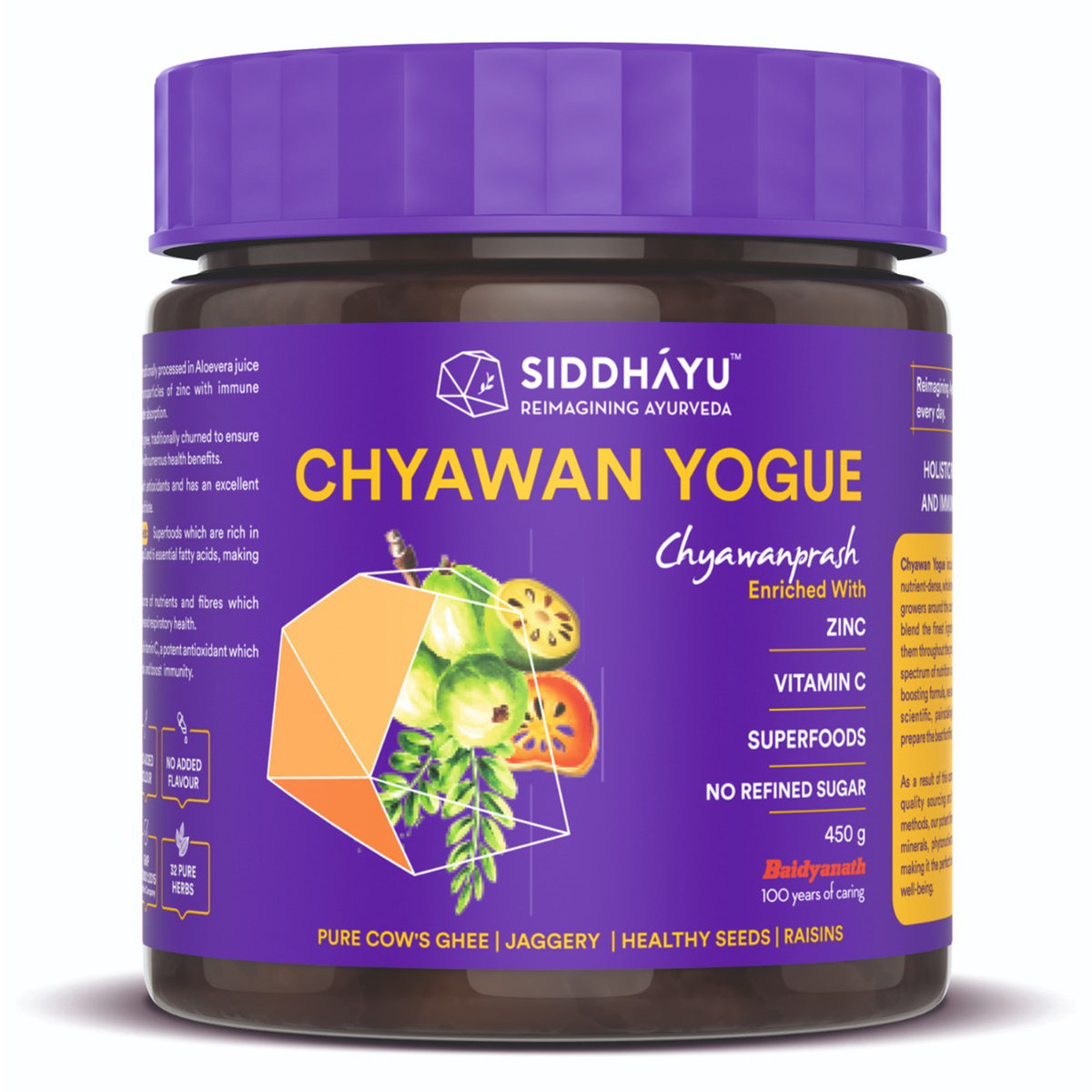 Siddhayu Chyawan Yogue Chyawanprash, 450 gm, Pack of 1 Siddhayu Chyawan Yogue Chyawanprash, 450 gm, Pack of 1