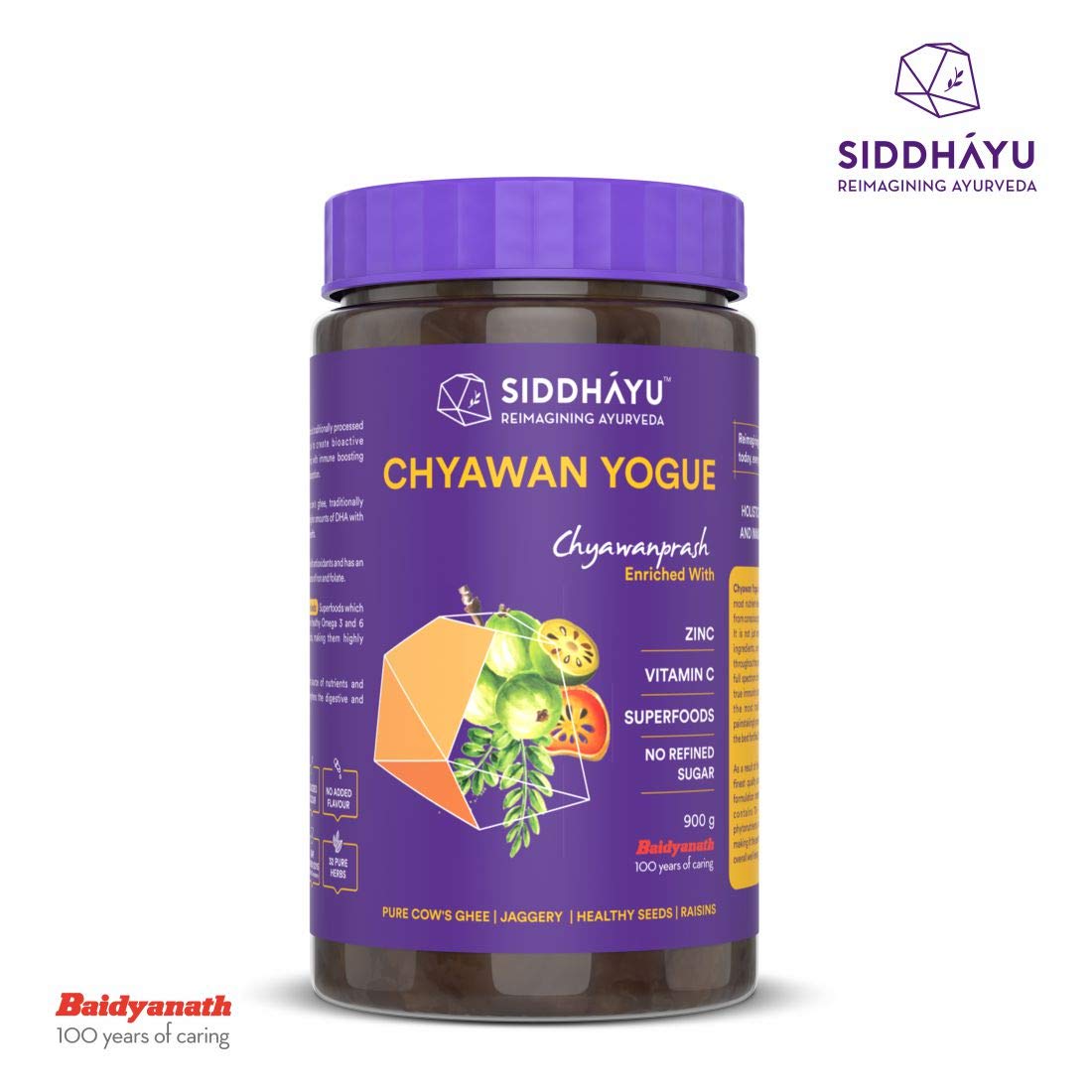 Siddhayu Chyawan Yogue Chyawanprash, 900 gm, Pack of 1 Siddhayu Chyawan Yogue Chyawanprash, 900 gm, Pack of 1