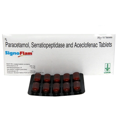 Signoflam Tablet 10's, Pack of 10 TABLETS