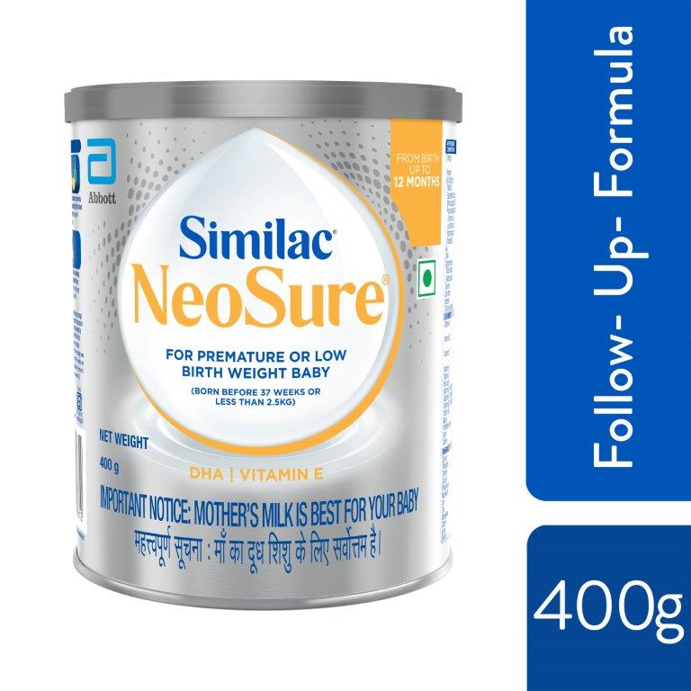 Similac Neosure Powder for Premature Baby (From Birth Up to 12 Months), 400 gm, Pack of 1 Similac Neosure Powder for Premature Baby (From Birth Up to 12 Months), 400 gm, Pack of 1