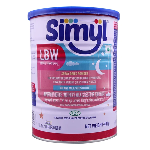 Simyl LBW Spray Dried Powder 400 gm, Pack of 1