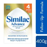 Similac Advance Follow-Up Formula Stage 4 Powder (18 to 24 months), 400 gm Refill Pack, Pack of 1