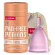 Sirona Pad-Free Periods Menstrual Cup Medium, 1 Count