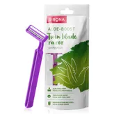 Sirona Aloe-Boost Disposable Twin Blade Razor For Women, 1 Count, Pack of 1