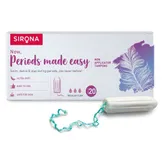 Sirona Now Periods Made Easy Regular Flow Tampons, 20 Count, Pack of 1