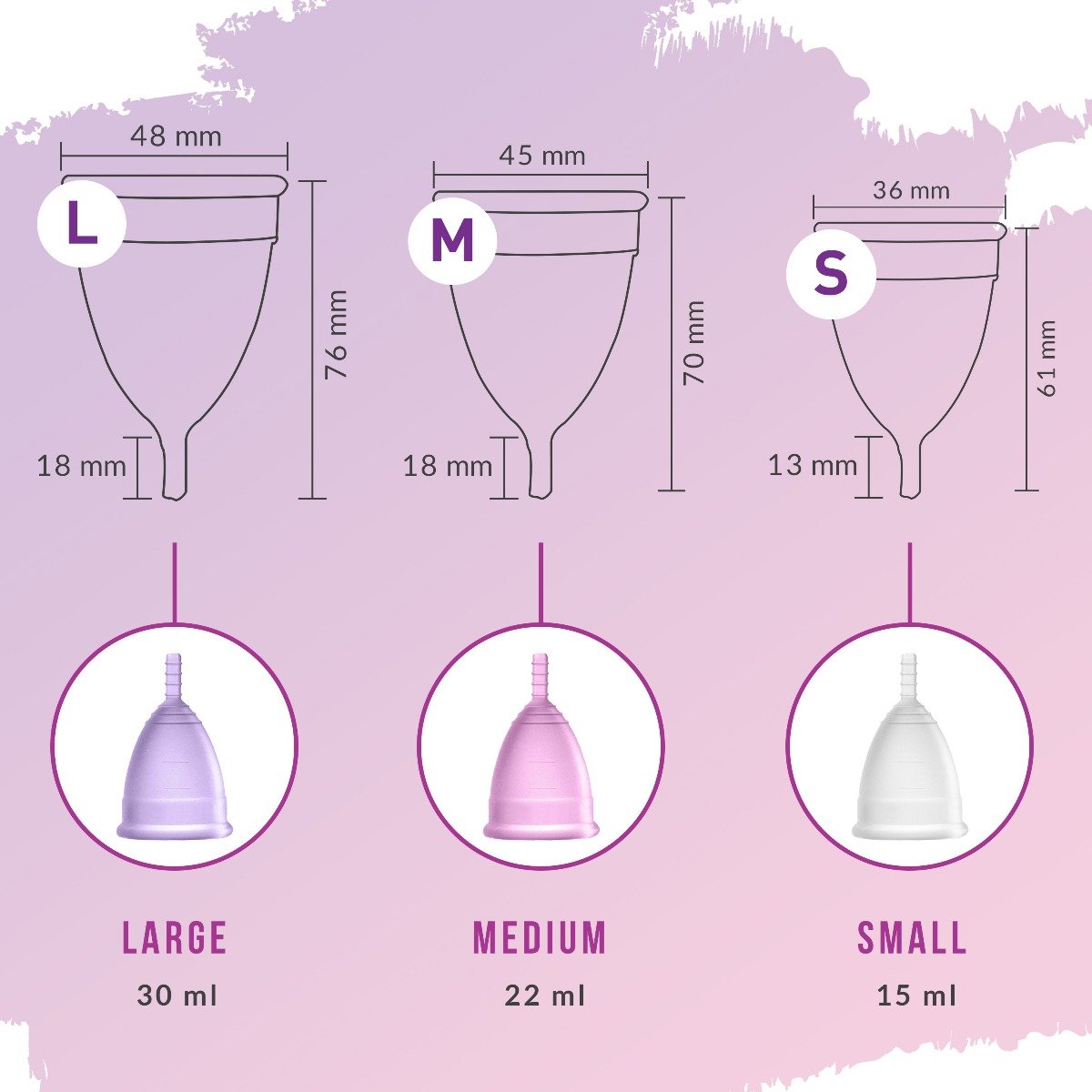 Sirona Pad-Free Periods Menstrual Cup Large, 1 Count, Pack of 1 Sirona Pad-Free Periods Menstrual Cup Large, 1 Count, Pack of 1