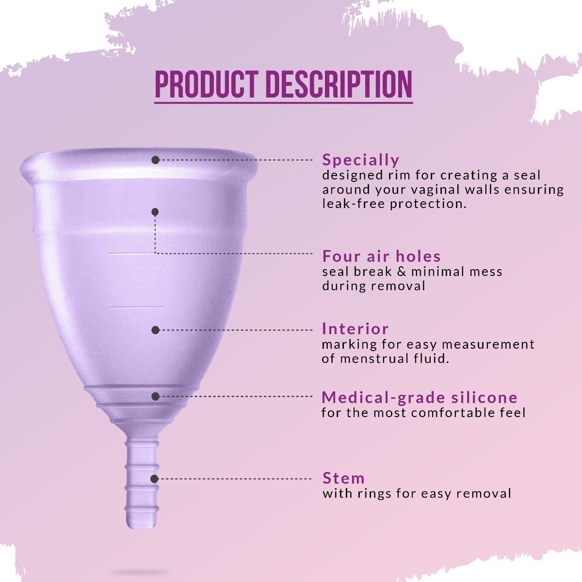Sirona Pad-Free Periods Menstrual Cup Large, 1 Count, Pack of 1 Sirona Pad-Free Periods Menstrual Cup Large, 1 Count, Pack of 1