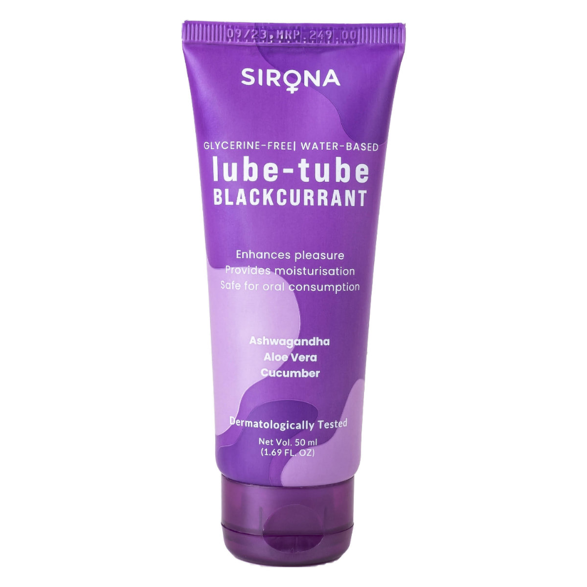 Sirona Lube-tube Blackcurrant Flavour Lubricant Gel, 50 ml, Pack of 1 Sirona Lube-tube Blackcurrant Flavour Lubricant Gel, 50 ml, Pack of 1