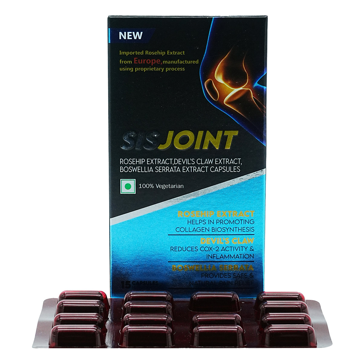 Sisjoint Capsule 15's, Pack of 1 Sisjoint Capsule 15's, Pack of 1