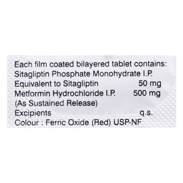 Sitaglyn M 50 mg/500 mg Tablet 10's, Pack of 10 TabletS Sitaglyn M 50 mg/500 mg Tablet 10's, Pack of 10 TabletS