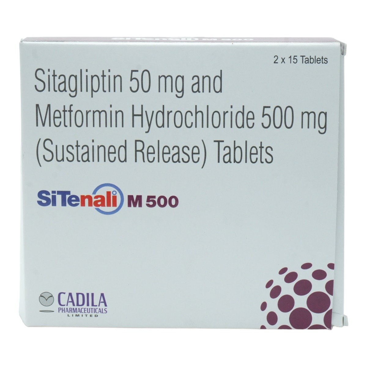 Sitenali M 500 Tablet 15's, Pack of 15 TabletS Sitenali M 500 Tablet 15's, Pack of 15 TabletS
