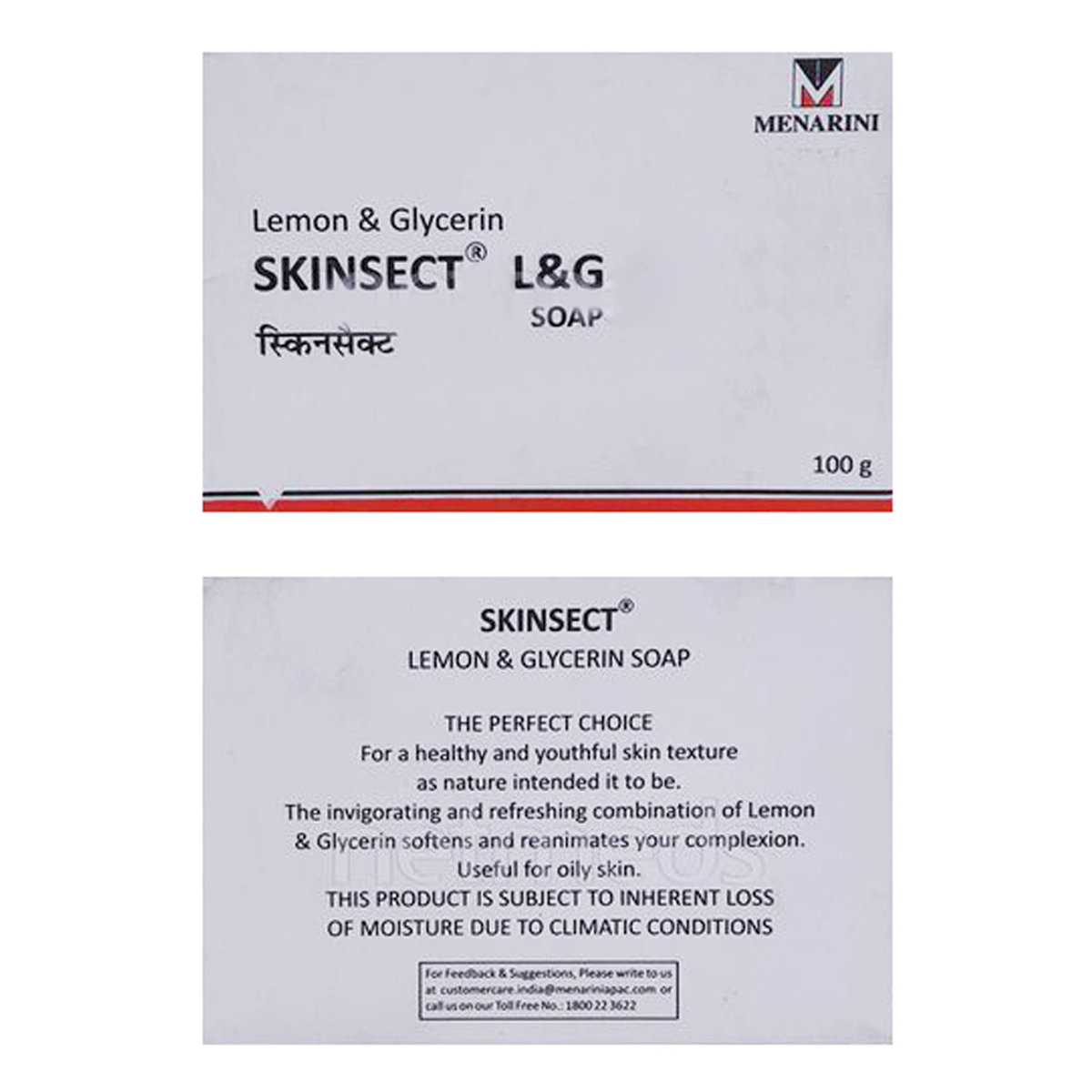 Skinsect L&G Soap 100 gm | Lemon And Glyecrin | For Oily Skin, Pack of 1 Skinsect L&G Soap 100 gm | Lemon And Glyecrin | For Oily Skin, Pack of 1