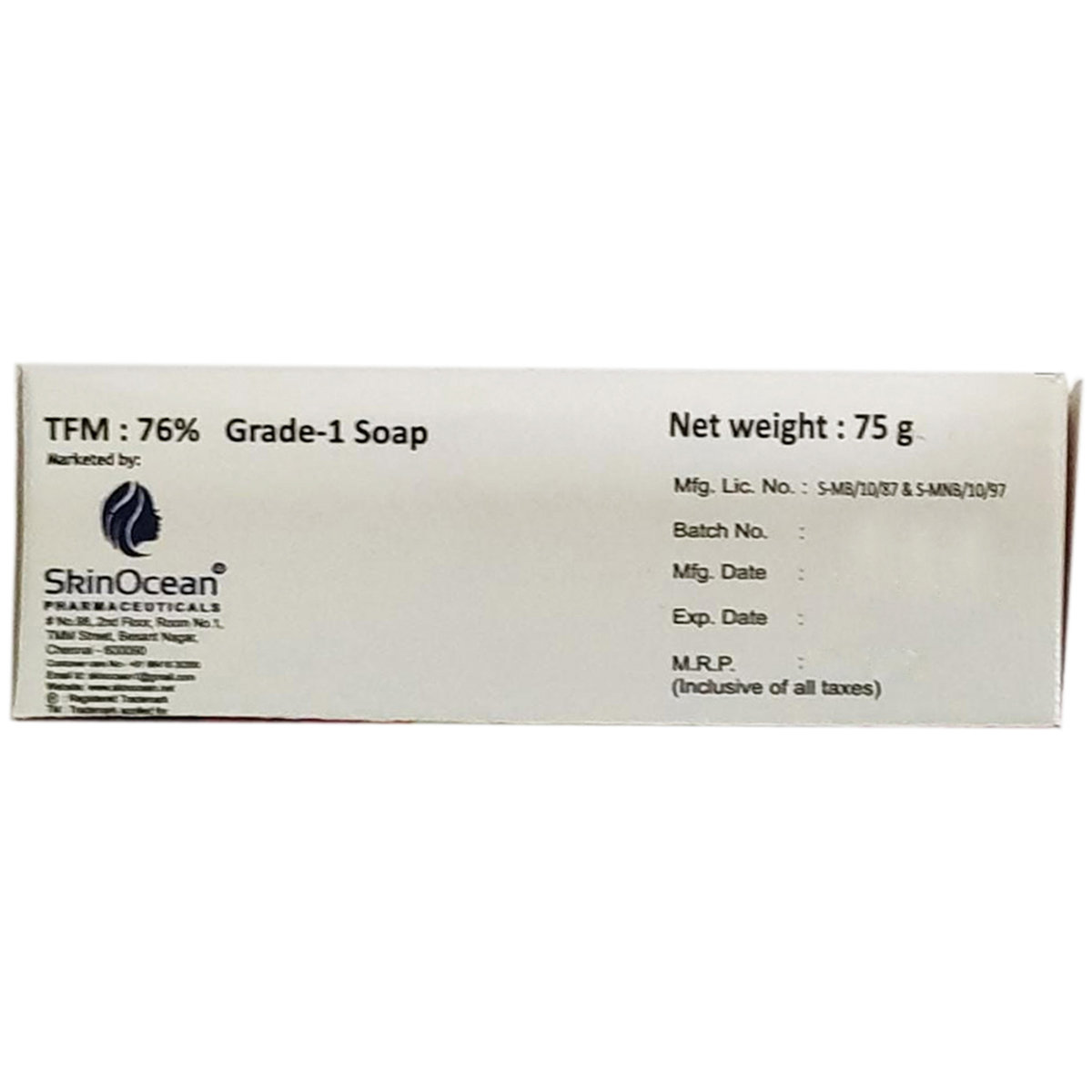 Skinocean Soap 75 gm, Pack of 1 SOAP Skinocean Soap 75 gm, Pack of 1 SOAP