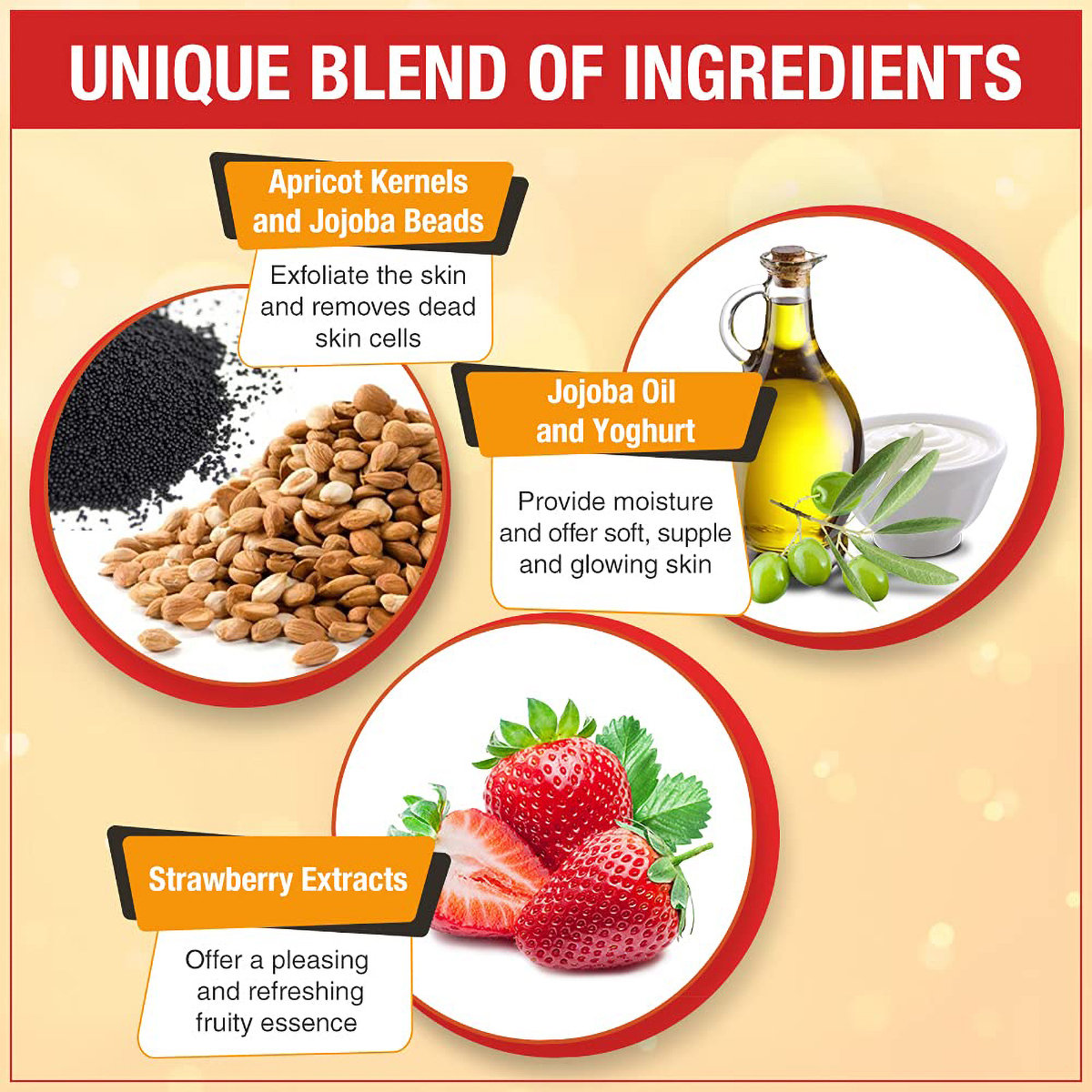 Skin Cottage Strawberry Yogurt Essence Bath+Scrub Body Bath 400 ml | Gently Cleanses & Exfoliates | Keep Moisturised With Refreshing Strawberry Fragrance, Pack of 1 Skin Cottage Strawberry Yogurt Essence Bath+Scrub Body Bath 400 ml | Gently Cleanses & Exfoliates | Keep Moisturised With Refreshing Strawberry Fragrance, Pack of 1