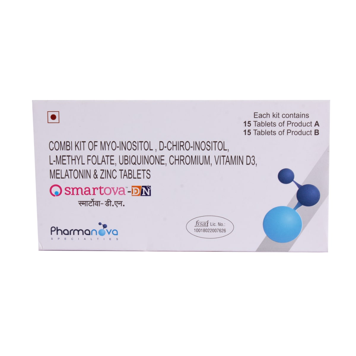 Smartova-DN Combo Kit, Pack of 1 CAPSULE Smartova-DN Combo Kit, Pack of 1 CAPSULE