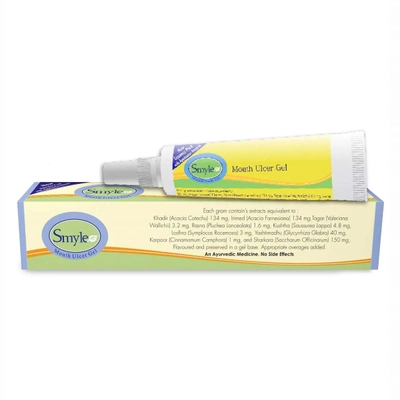 Smyle Mouth Ulcer Gel, 10 gm, Pack of 1