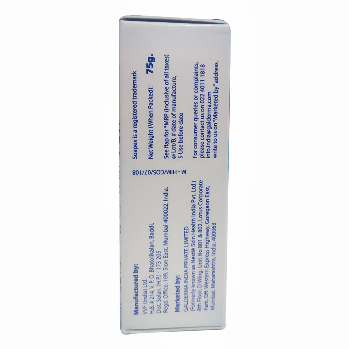 Galderma Classic Soapex Bar 75 gm | Skin Cleanser | For Soft, Supple & Fresh Skin, Pack of 1 Galderma Classic Soapex Bar 75 gm | Skin Cleanser | For Soft, Supple & Fresh Skin, Pack of 1