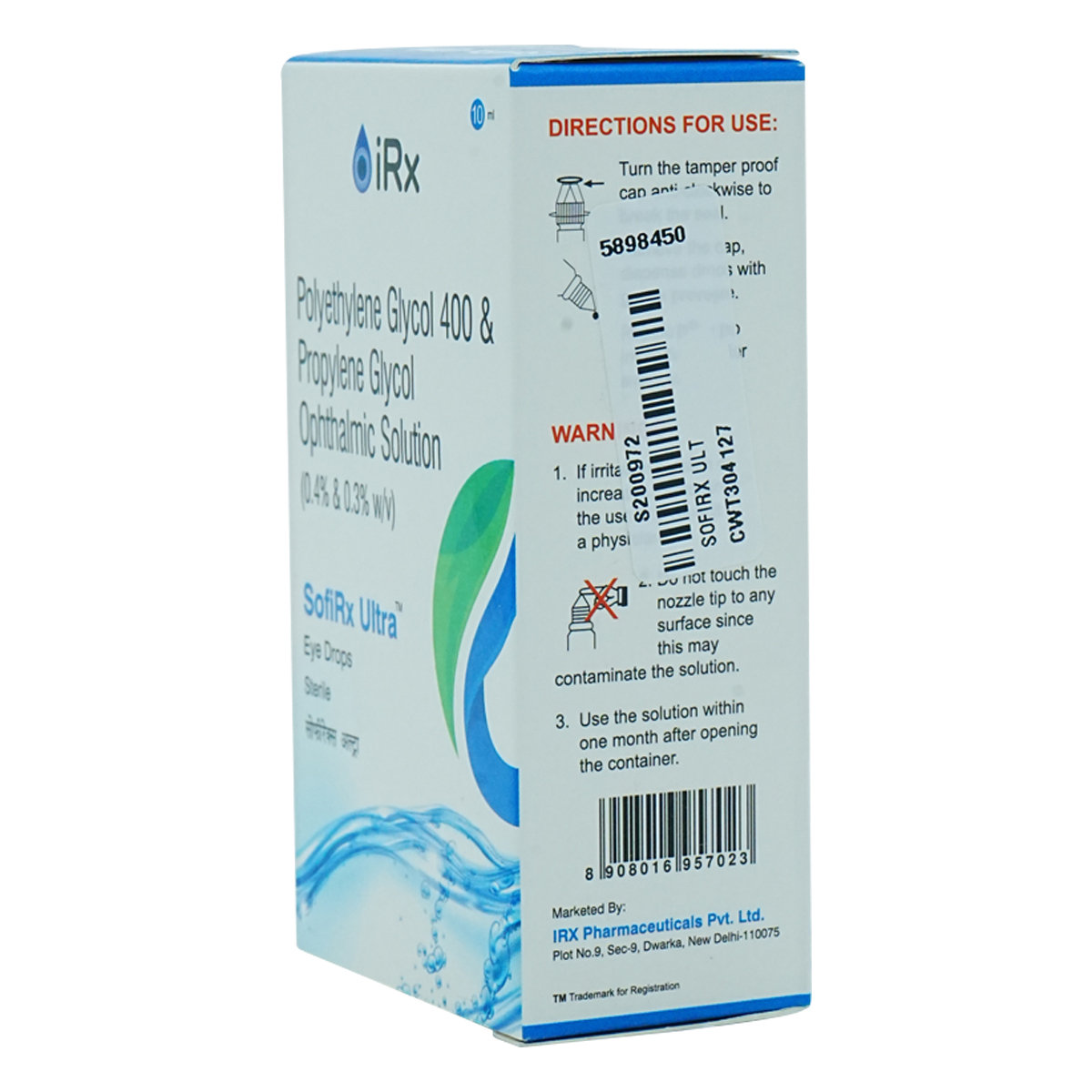 Sofirx Ultra Eye Drop 10 ml, Pack of 1 EYE DROPS Sofirx Ultra Eye Drop 10 ml, Pack of 1 EYE DROPS