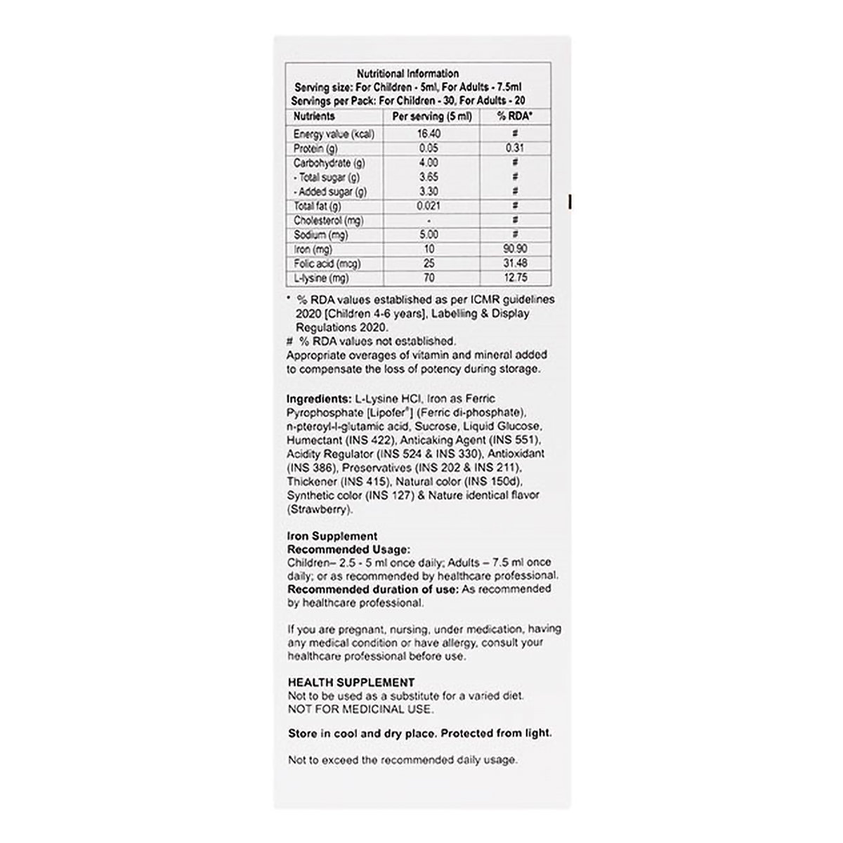 Softeron Gold Strawberry Flavour Suspension 150 ml, Pack of 1 Softeron Gold Strawberry Flavour Suspension 150 ml, Pack of 1