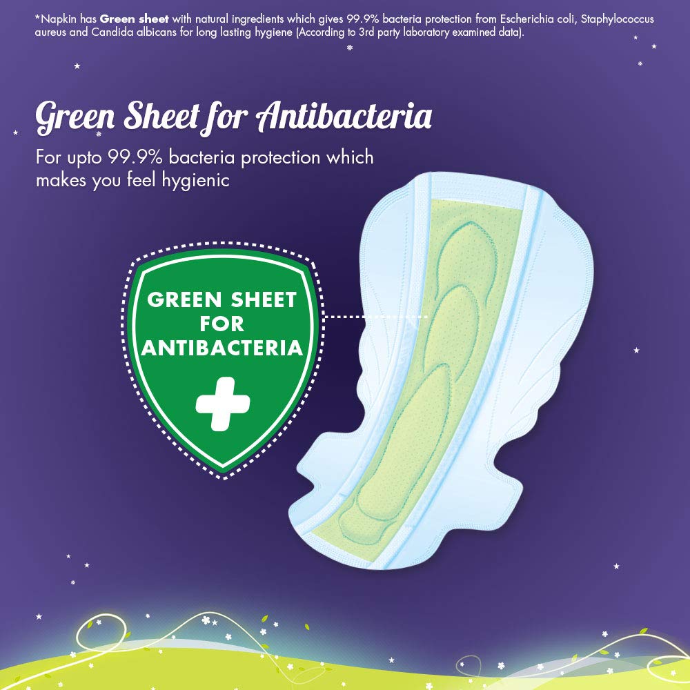 Sofy Anti Bacteria Overnight Sanitary Pads XXL, 20 Count, Pack of 1 Sofy Anti Bacteria Overnight Sanitary Pads XXL, 20 Count, Pack of 1