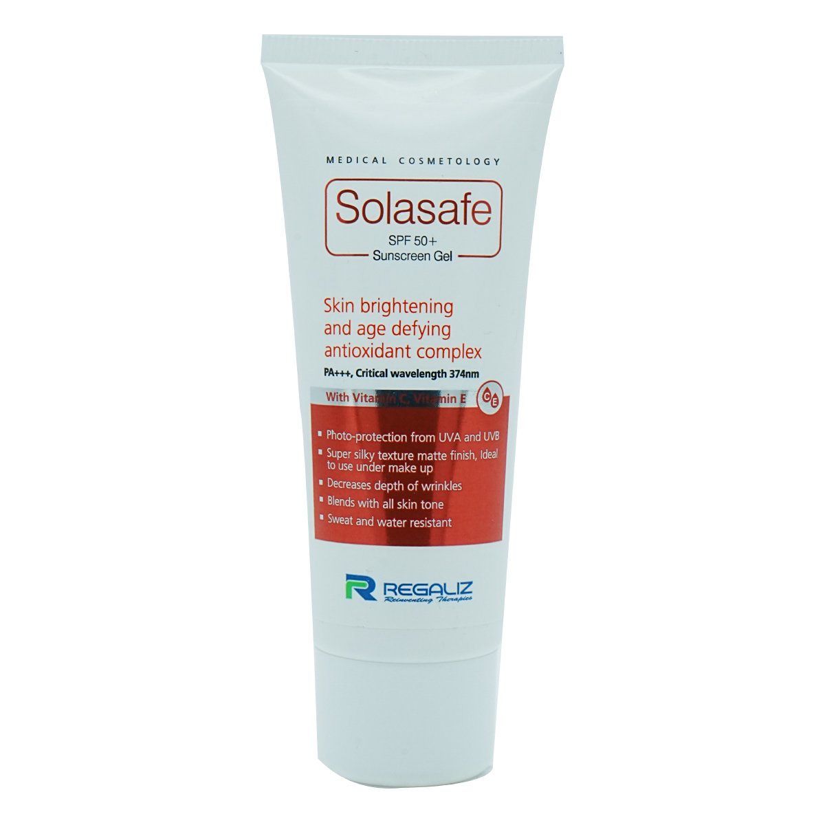 Solasafe SPF 50+ Sunscreen Gel 50 gm, Pack of 1 Solasafe SPF 50+ Sunscreen Gel 50 gm, Pack of 1